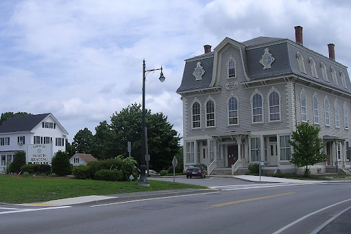 North Reading, MA, is the Flint Memorial Library. This historic library features Second Empire architecture