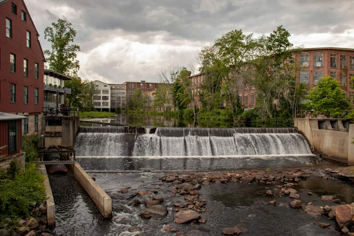 Whitinsville, Northbridge, MA. Rhode Island System Mill Village.