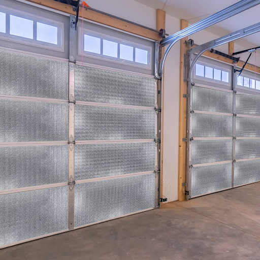Insulated doors come with various R-values, which indicate their insulating efficiency